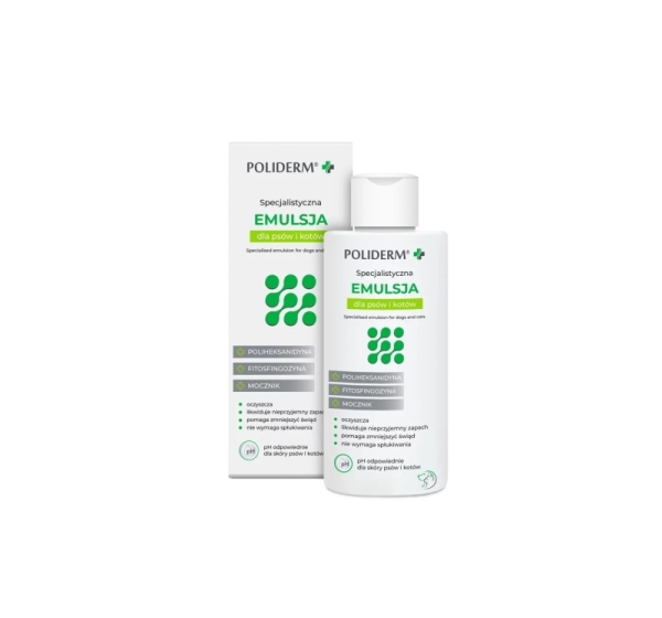 JM SANTE Poliderm - emulsion for inflammation-prone skin for dogs and cats – 140 ml