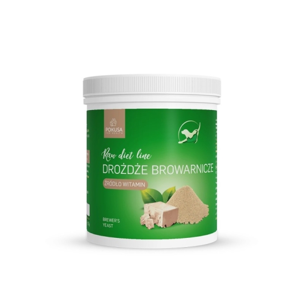 POKUSA RawDietLine Brewer's yeast - supplements for dogs and cats - 250g