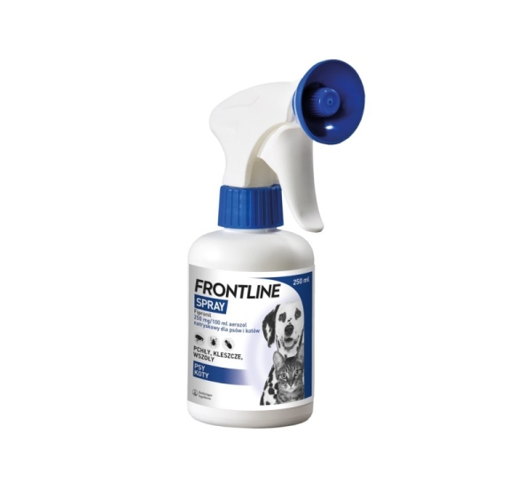 FRONTLINE Flea and tick spray for dogs and cats - 250 ml