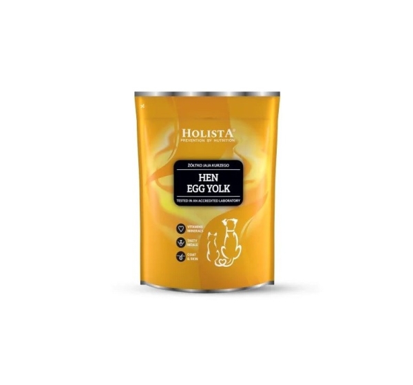 HOLISTA Hen egg yolk - supplements for dogs and cats - 500g
