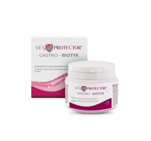 JM SANTE Vet Protector Gastro - Biotyk - multibiotic for dogs and cats – 60 g