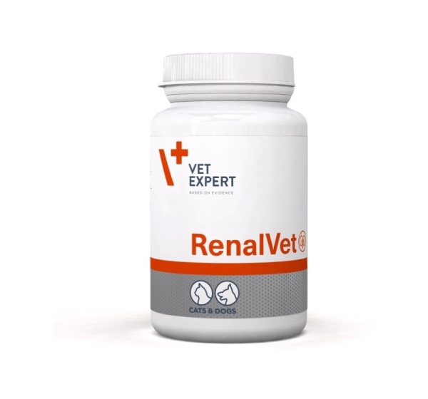 VETEXPERT RenalVet - supplements for dogs and cats - 60 capsules