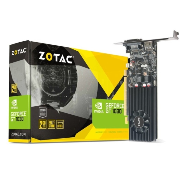 Zotac ZT-P10300A-10L graphics card NVIDIA GeForce GT 1030 2 GB GDDR5