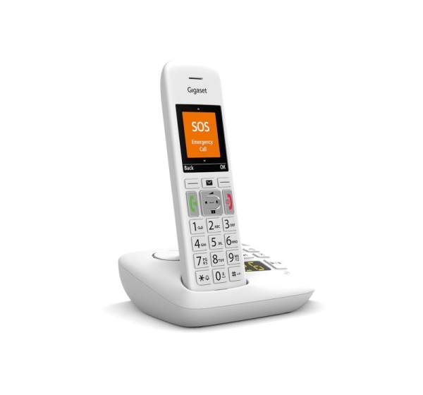 Gigaset E390A DECT telephone Caller ID White