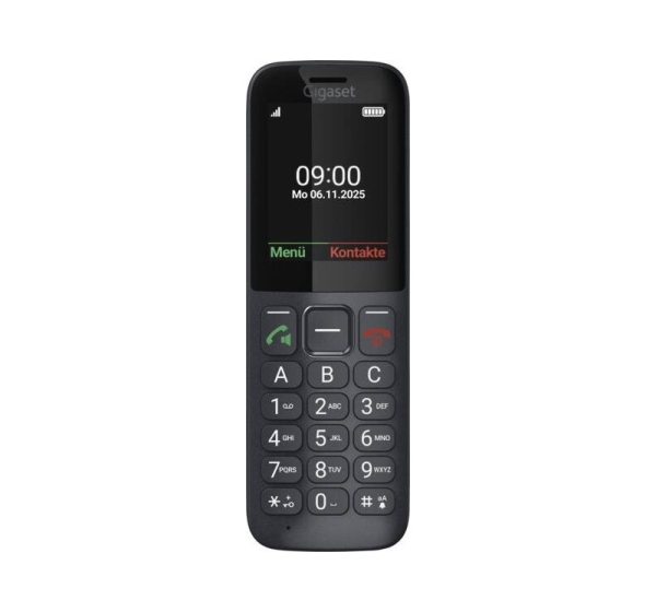 Gigaset Comfort 600 SIM 6.1 cm (2.4") 118 g Black, Grey