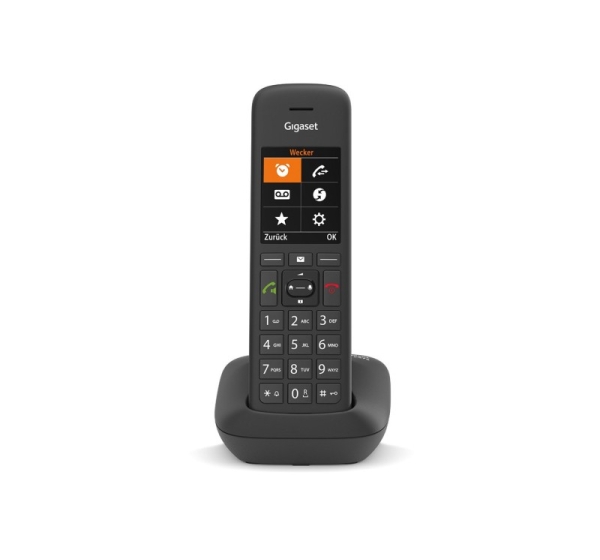 Gigaset C575 Analog/DECT telephone Caller ID Black