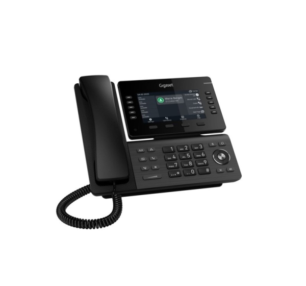 Gigaset P855BW IP PRO DECT telephone Black