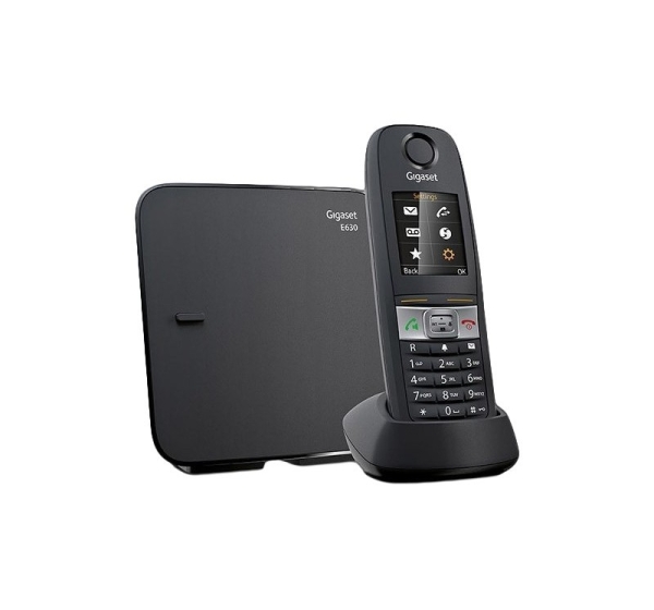 Gigaset E630 DECT telephone Caller ID Black