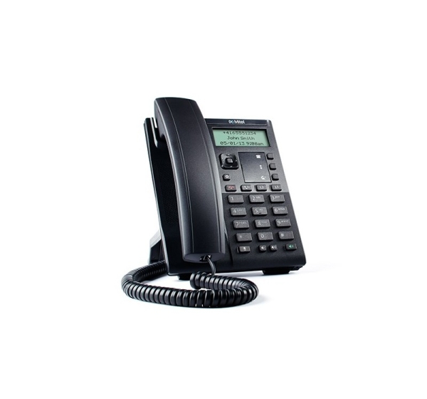 Mitel 6863 IP phone Black 2 lines LCD