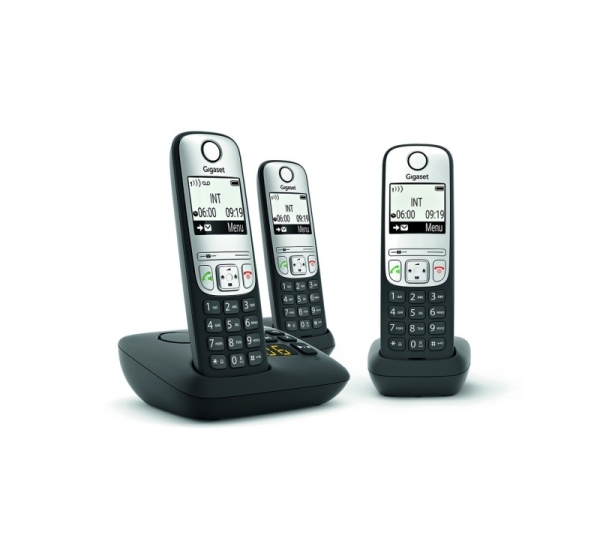 Gigaset A690 A Trio cordless phone black