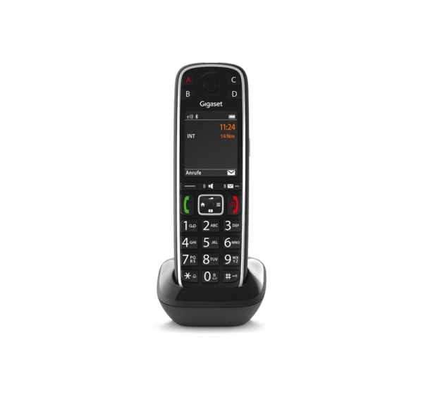 Gigaset E720HX Analog/DECT telephone Caller ID Black