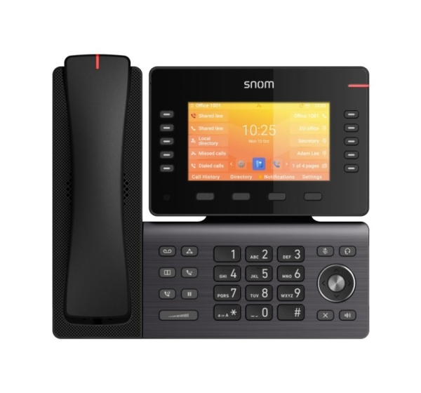 Snom D892M IP phone Black TFT Wi-Fi