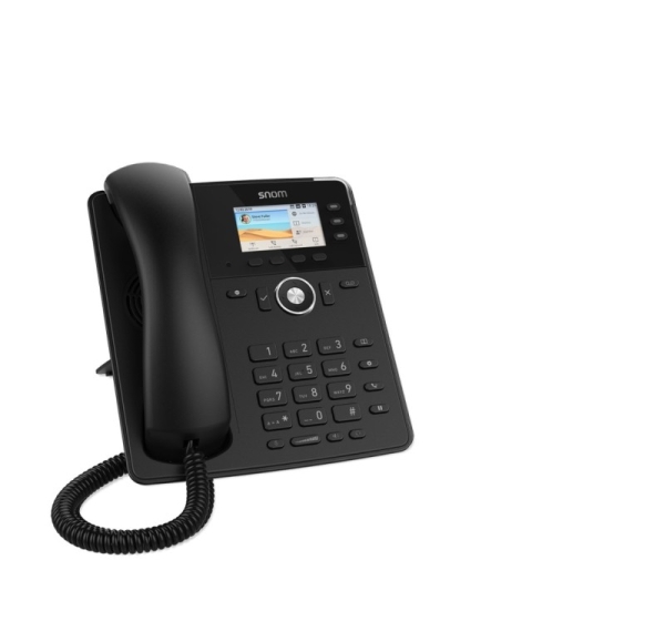 SNOM D717 phone POE or 5VDC