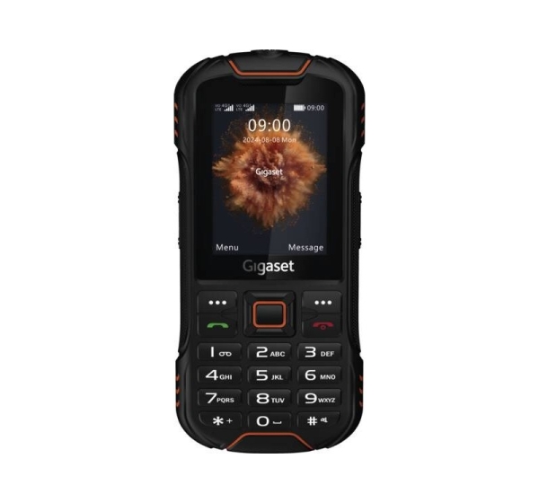 Gigaset GLX8 Plus 6.1 cm (2.4") Dual SIM 4G 2500 mAh Black