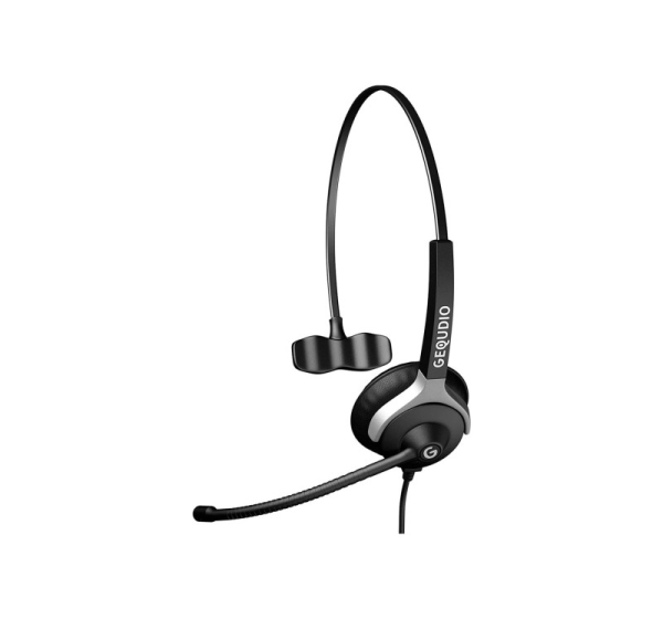 GEQUDIO WA9007 headphones/headset Wired Head-band Office/Call center Black