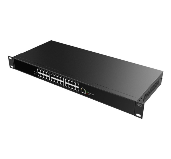 Fanvil PN24 network switch Unmanaged Fast Ethernet (10/100) Black