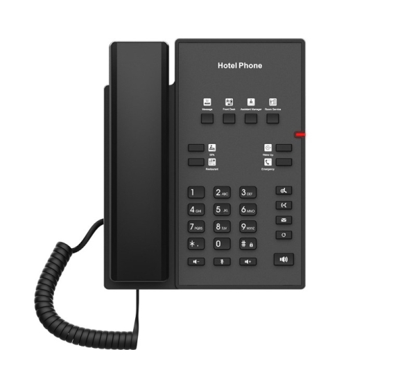 Fanvil H1-2 IP phone Black 2 lines