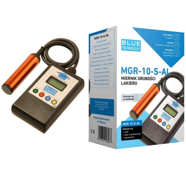 Paint Thickness Gauge MGR-10-S-AL