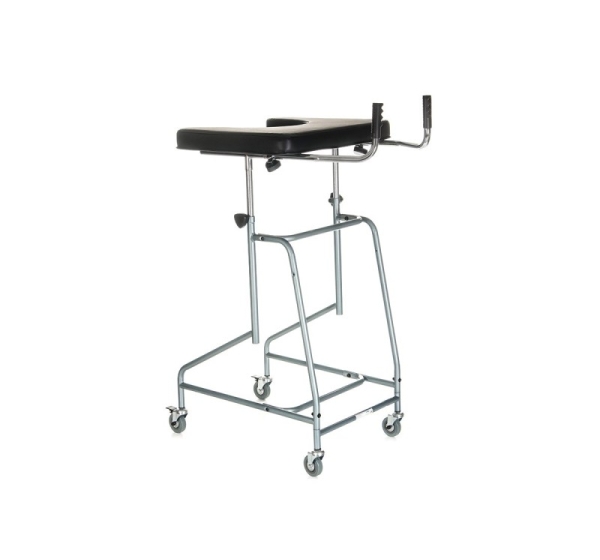 Four-wheeled support of pulpit type - walker