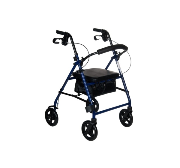 RF-610/N REHAFUND four-wheeled walker, Blue