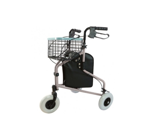 Ergonomic tricycle walker Barcelona RF-611 - Grey