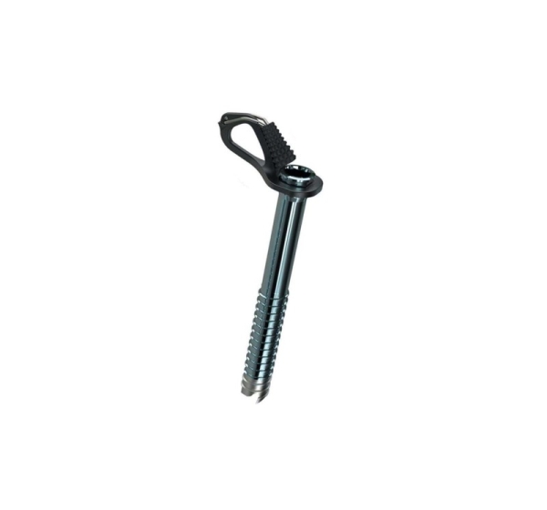 aero lite ice screw 19cm-grey BLUE ICE
