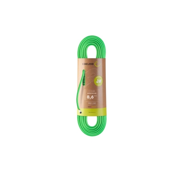 Siskin Eco Dry rope 8.6mm 70m neon green