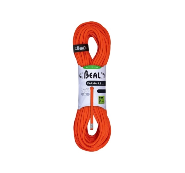 Rope feed 9,8mm 50m-solid orange BEAL
