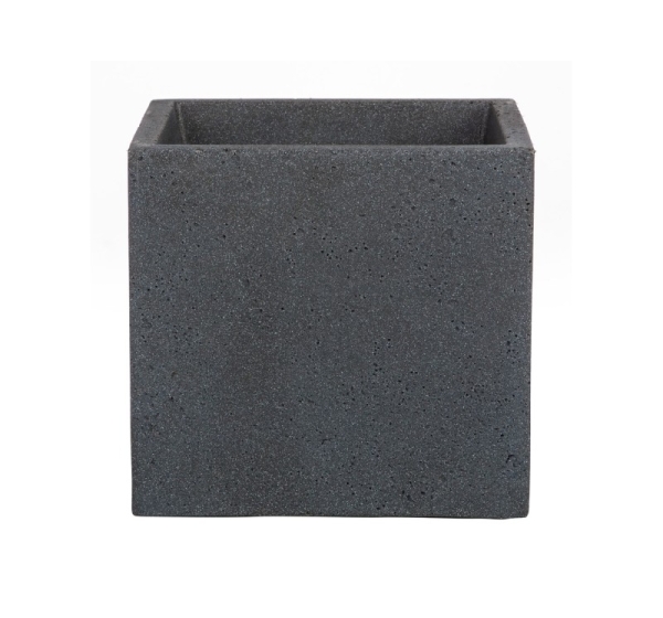 Scheurich C-Cube 240 Outdoor Pot planter Freestanding Plastic Black