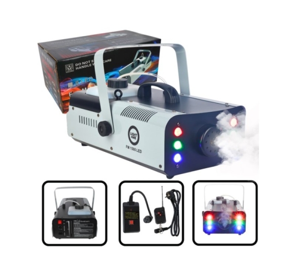 LIGHT4ME FM 1500 LED generator wytwornica dymu mgł