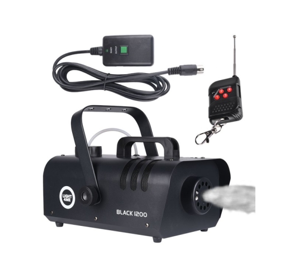 LIGHT4ME BLACK 1200 fog smoke generator