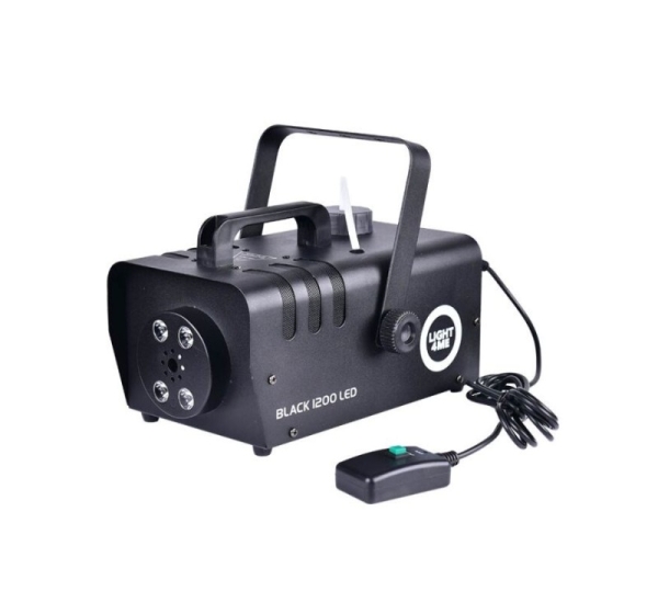 LIGHT4ME Black 1200 LED - fog smoke generator