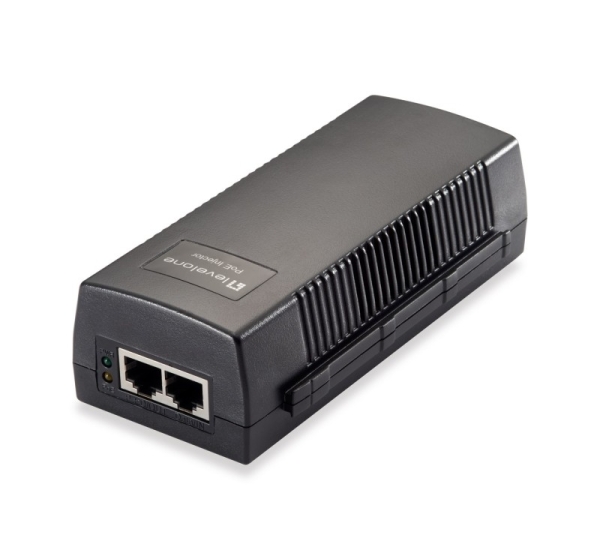 LevelOne POI-3010 PoE adapter Fast Ethernet, Gigabit Ethernet 52 V