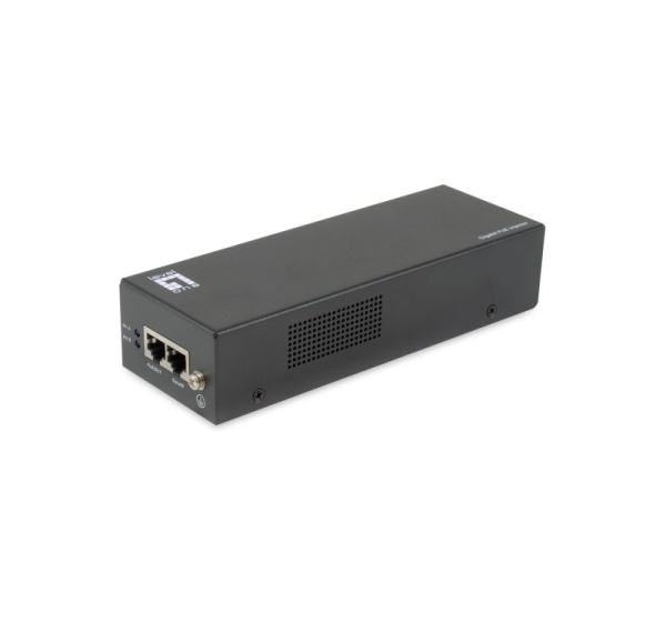 LevelOne Gigabit PoE Injector, 802.3 af/at/bt, 90W