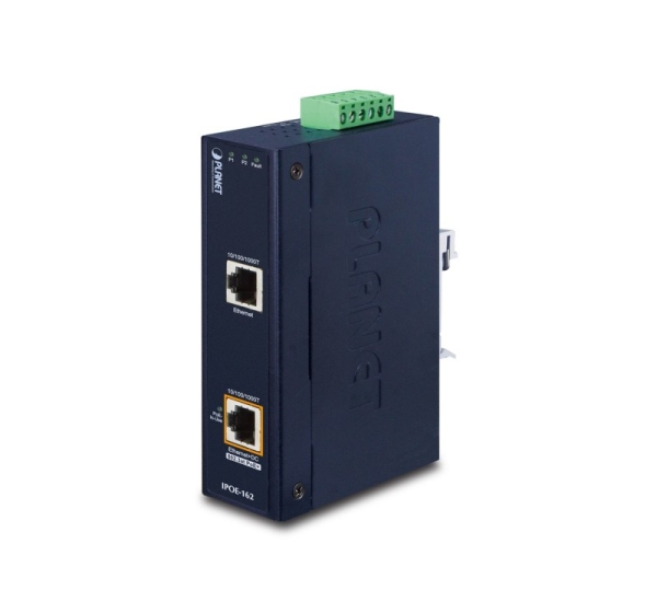 PLANET IPOE-162 PoE adapter Gigabit Ethernet 12 V