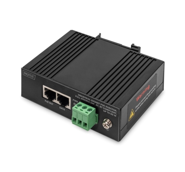 Digitus Gigabit EthernetPoE Injector, Industrial