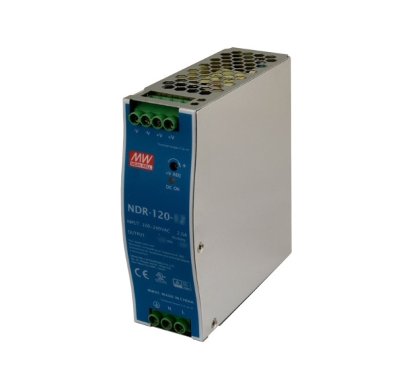 MEAN WELL DIN RAIL SWITCHING POWER SUPPLY NDR-120-48 48V/120W/2.5A