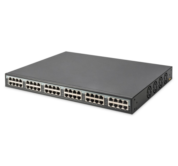 Digitus 24 Port 10G Ethernet PoE+ Injector, 802.3at, 370 W