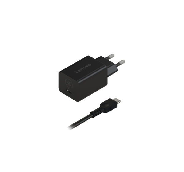 Lenovo GaN Nano 65W Universal Black AC Indoor