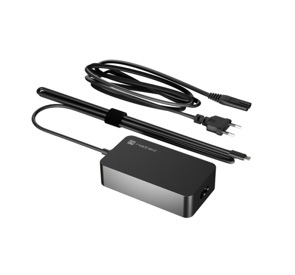 NATEC CHARGER POWER SUPPLY GRAYLING USB-C 65W