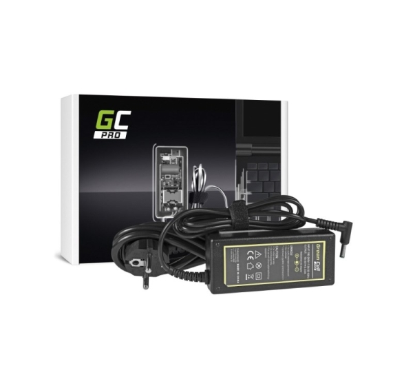 Green Cell AD49P power adapter/inverter Indoor 65 W Black