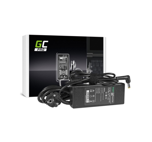 Green Cell AD02P power adapter/inverter Indoor 90 W Black