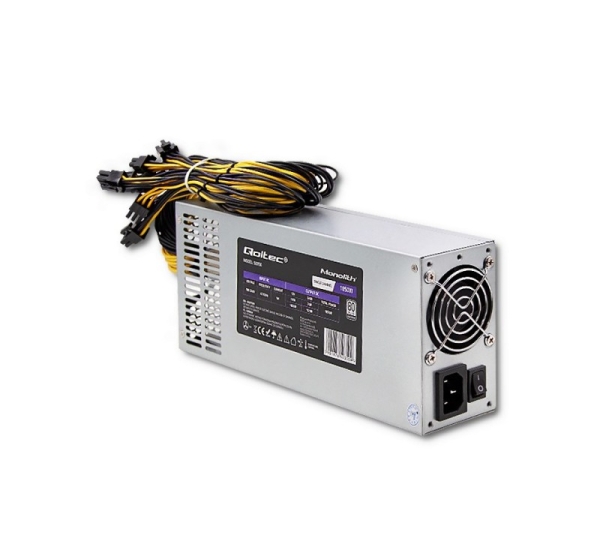 Qoltec 50350 power supply unit 1850 W Grey