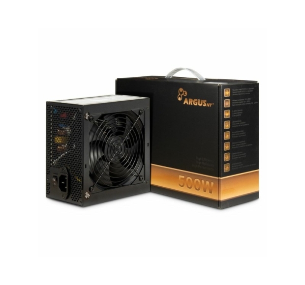Inter-Tech ArgusNT BPS-500 power supply unit 500 W 20+4 pin ATX ATX Black