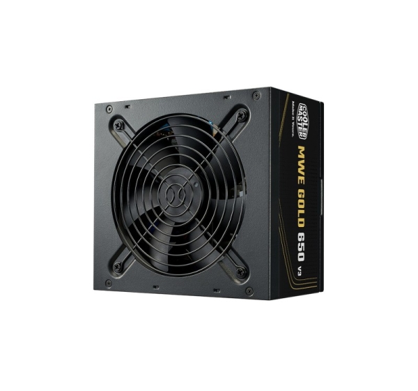 Cooler Master MWE Gold V3 ATX 3.1 Non-Modular Series power supply unit 650 W 24-pin ATX Black