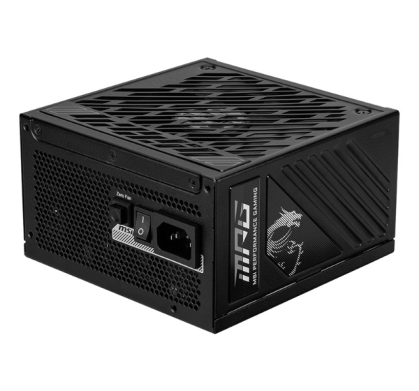 MSI MPG A850GS PCIE5 power supply unit 850 W 24-pin ATX ATX Black