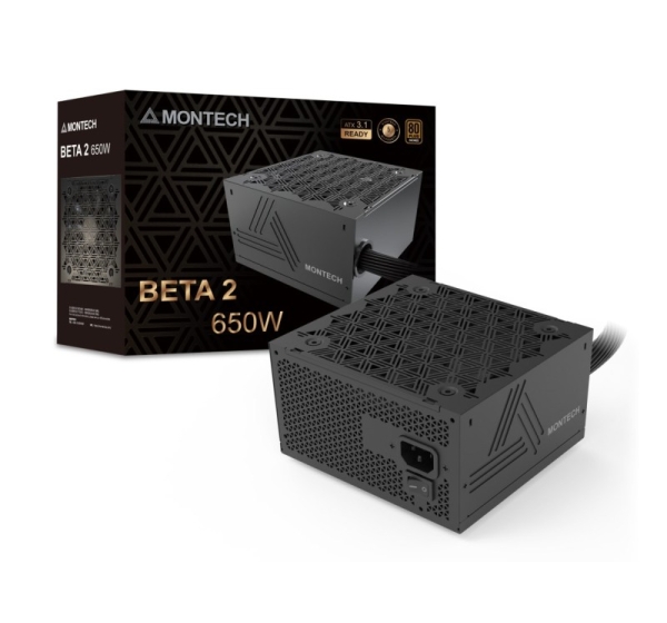 Montech BETA 2 power supply unit 650 W 20+4 pin ATX ATX Black
