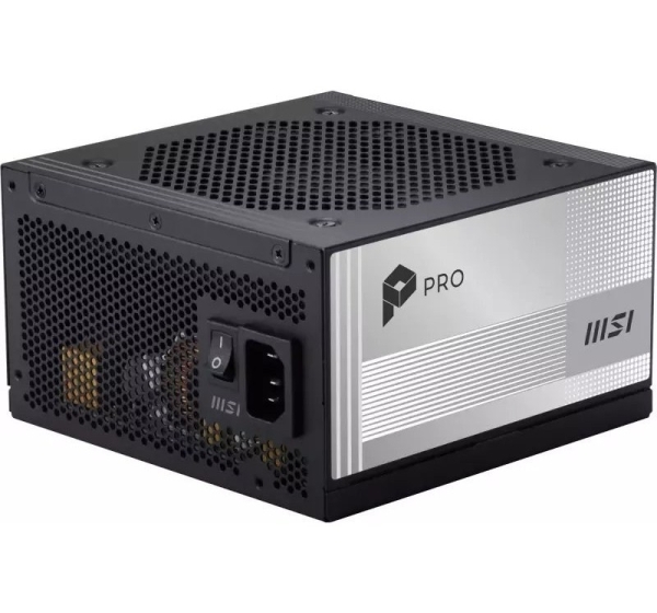 MSI PRO A850PL PCIE5 850W 120mm 80 Plus Platinum aPFC power supply