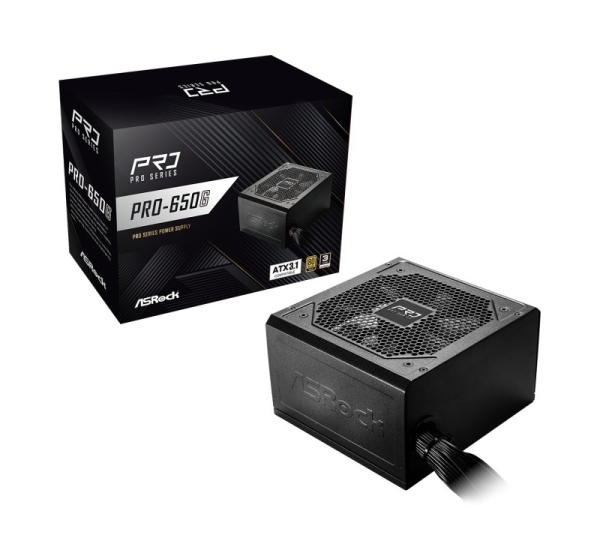 ASRock PRO-650G 650W 80 PLUS Gold power supply