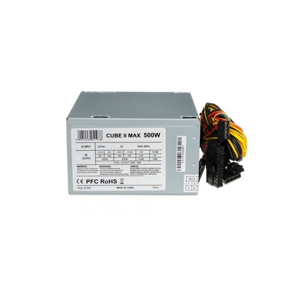 iBox CUBE II power supply unit 500 W 20+4 pin ATX ATX Silver